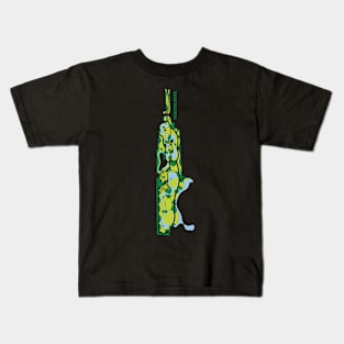 Vondelpark Amsterdam map vertical Kids T-Shirt